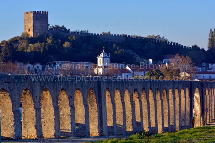 OBIDOS TOWN AND CASTLE AQUADUCT ARCHES